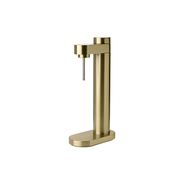 Brus kullsyremaskin, brushed brass, Stelton