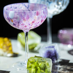 Swirl - champagneglass, bl&aring;, Magnor