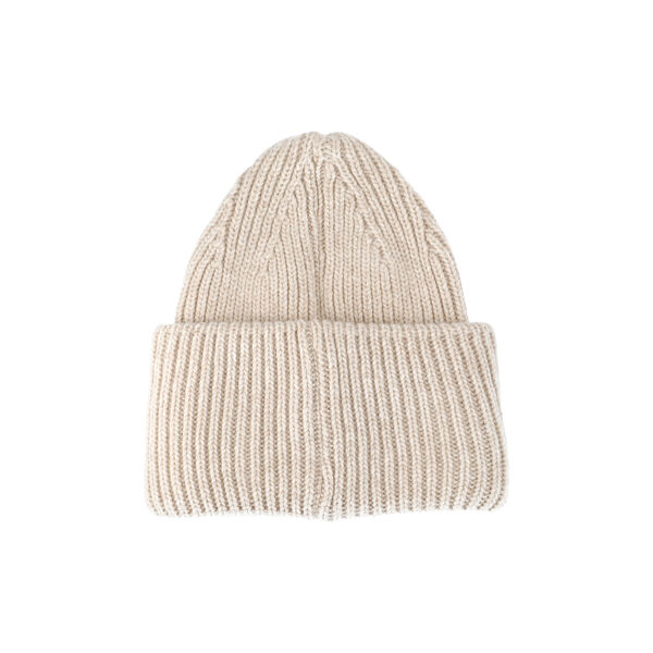 Oversize Beanie, beige, LÄST