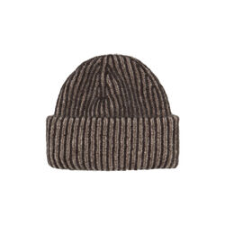 Striped Oma hue, hot fudge brown, Becksöndergaard