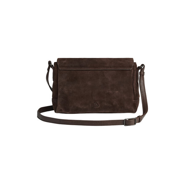 JulesMBG Crossbody Bag Suede, dark brown, Markberg
