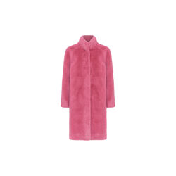 Lang pelsfrakk, rose, Micha