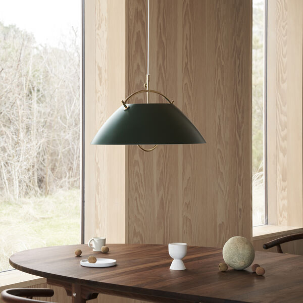 HJW37 Pendant without Hoist, dark green, Carl Hansen & S&oslash;n