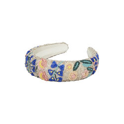 Ivor Beaded Hairbrace, birch white, Becks&ouml;ndergaard