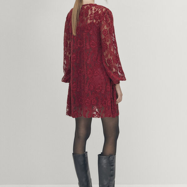 Dablon kjole, blondevin, ALOHAS