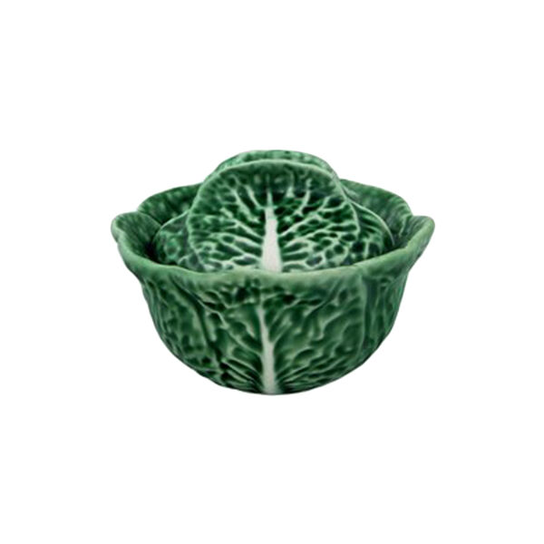 Cabbage Skål med lokk 20 cl, green, Bordallo Pinheiro