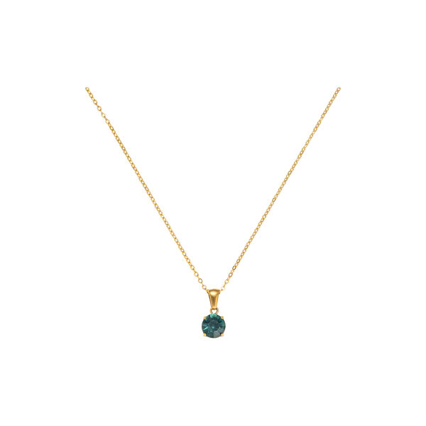 Lyra halskjede, bl&aring;, Hadeland Glassverk