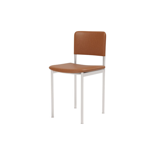 Plan Chair Fully Upholstered, b&oslash;rstet st&aring;l/Max 95, Fredericia Furniture