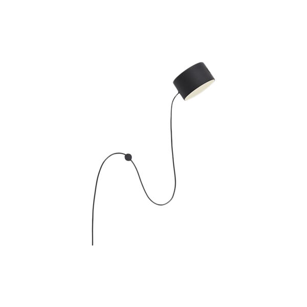 Post Wall Lamp, black, Muuto