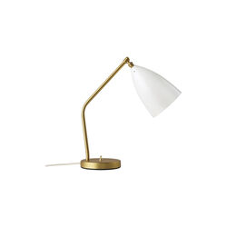 Gr&auml;shoppa Table Lamp, alabaster white glossy, GUBI