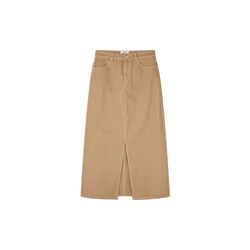 Soil Denim Ketty Skirt, tiger's eye, Mads N&oslash;rgaard