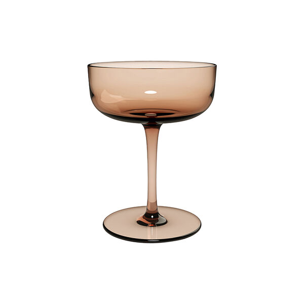 Like Glass mousserende vin/champagne coup&eacute; 2 stk., brun, Villeroy & Boch