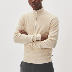MAlagoon Z Pullover, oyster gr&aring; melange, Matinique