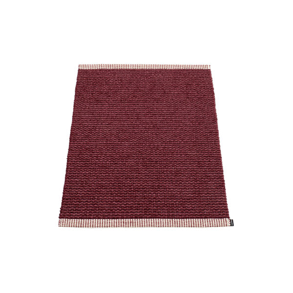 Mono gulvløper, zinfandel/rose taupe, Pappelina