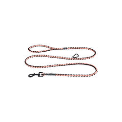 HAY Dogs Leash Braided Adjustable  | Pink/Black | Hundeb&aring;nd, HAY