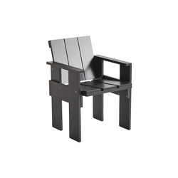 Crate Spisestol, svart, HAY