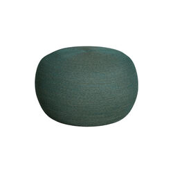 Circle rund fotskammel, dark green, Cane-line