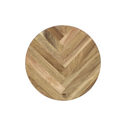 Serveringsbrett fiskebein, brun, HOLM