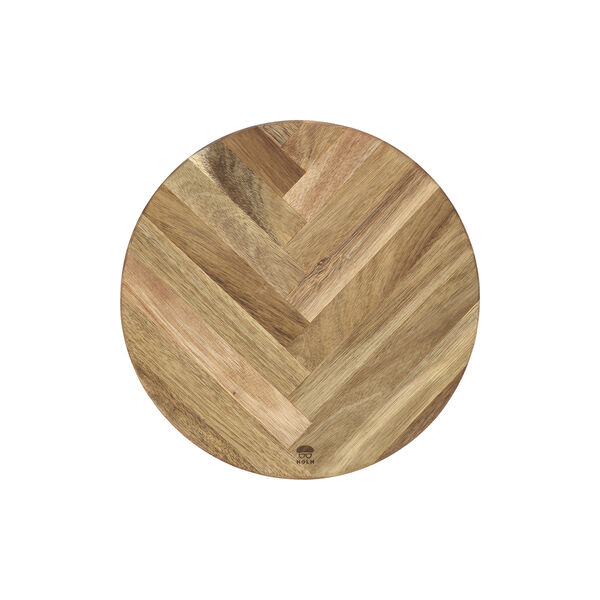 Serveringsbrett fiskebein, brun, HOLM