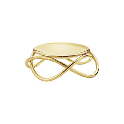 Glow lysestake, gold, Georg Jensen