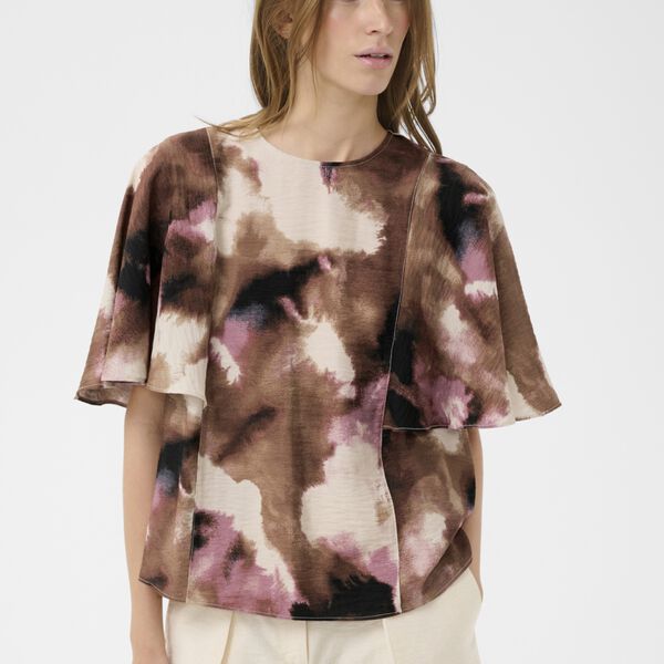 KBFrigg Top, frigg print, Karen by Simonsen