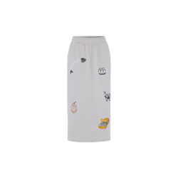 Chili Skirt, grey, HUNK&Oslash;N