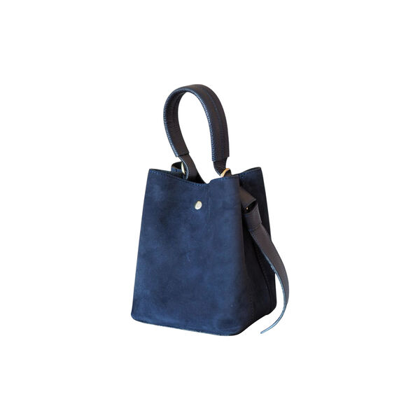 B&oslash;tteveske semsket skinn, m&oslash;rkebl&aring;, 7 DAYS