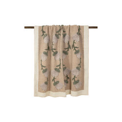 FANE WHITE Boiled wool pledd150x190 cm, Frati Home