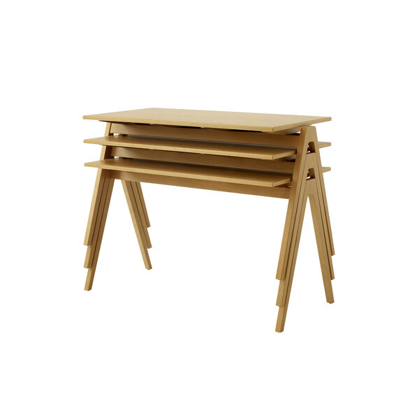 Daystak RD2 Table, honey stained beech Daystak RD2 Table, honey stained beech, &Tradition