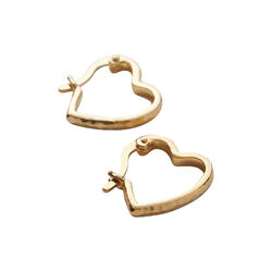 Affection Hoops Small, gullbelagt, Pernille Corydon Jewellery
