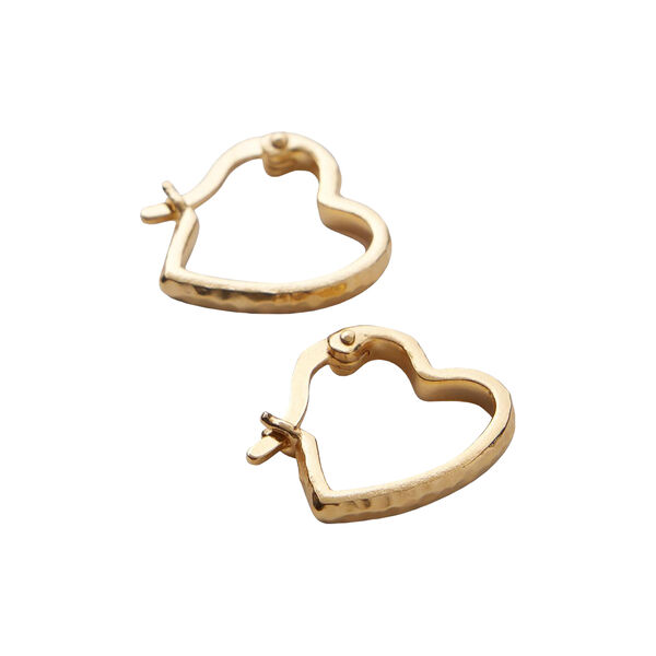 Affection Hoops Small, gullbelagt, Pernille Corydon Jewellery