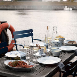 Blå Elements tallerken, Royal Copenhagen