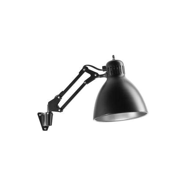 Archi W1 vegglampe, black/silver Archi W1 vegglampe, black/silver, Nordic Living