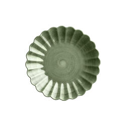 Oyster tallerken 20cm, forest green Oyster tallerken 20cm, forest green, Mateus