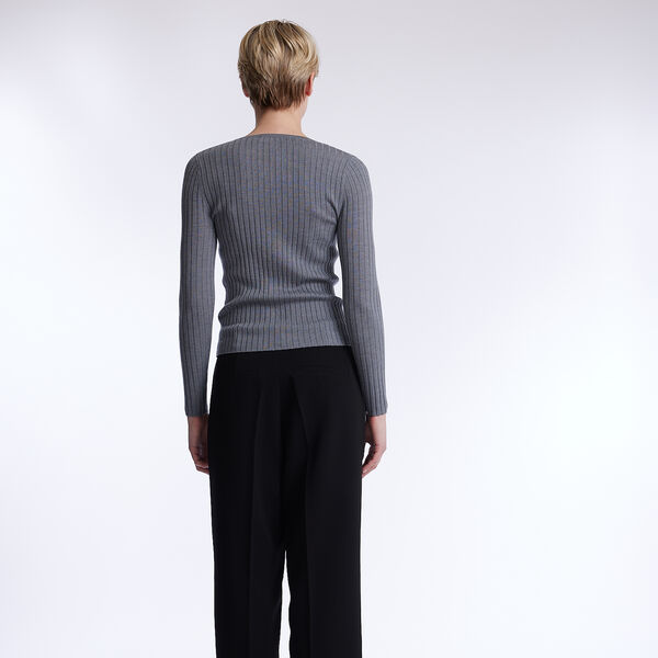 Henny Cardigan, grey melange Henny Cardigan, grey melange, ONE and OTHER