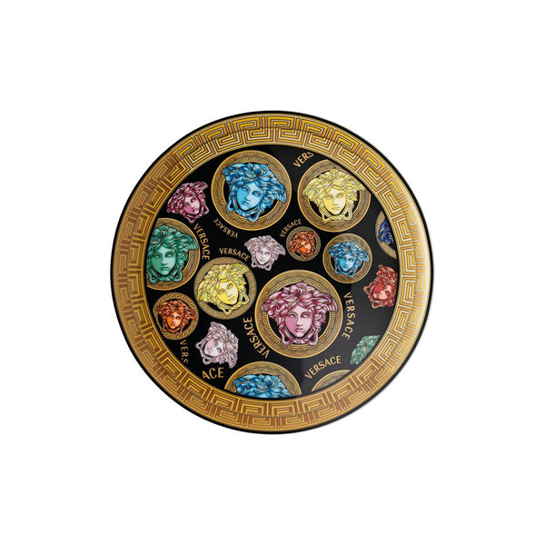 Plate 17 cm, medusa amplified, Rosenthal x Versace