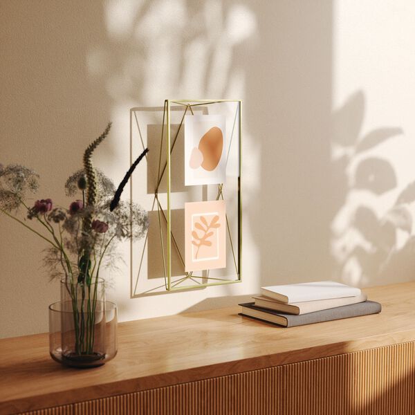 Prisma Multi Bilderamme, messing, Umbra