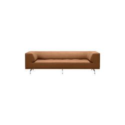 4511 Delphi 3 seter sofa, keiga 362/aluminium, Fredericia Furniture
