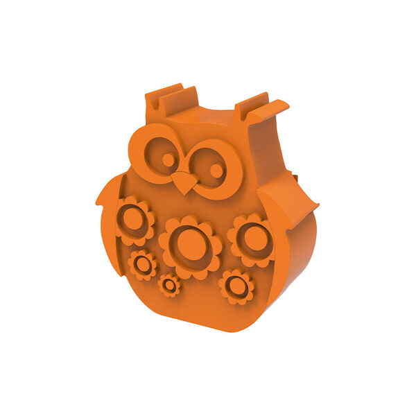 Matboks - Ugle, oransje, Blafre