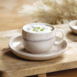 Perlemor Kaffekopp, sand, Villeroy & Boch