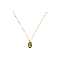 Lysne Halskjede, gr&oslash;nn, Hadeland Glassverk