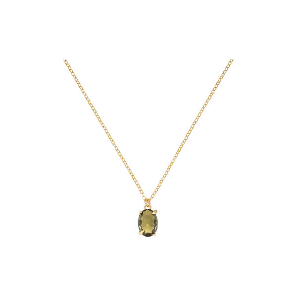 Lysne Halskjede, gr&oslash;nn, Hadeland Glassverk