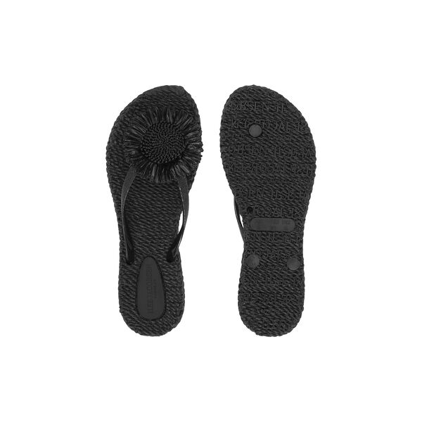 Flip Flop With Flower, black, Ilse Jacobsen Hornb&aelig;k