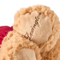 Holiday Dog Teddy | Beige/Red | Bamse, Lexington