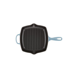Signature kvadratisk grillpanne 26 cm, chambray, Le Creuset
