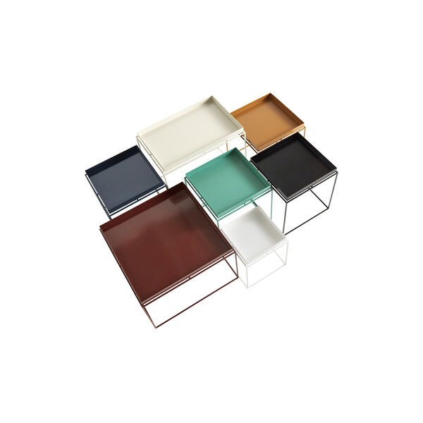 Tray Table sidebord, deep blue high gloss, HAY