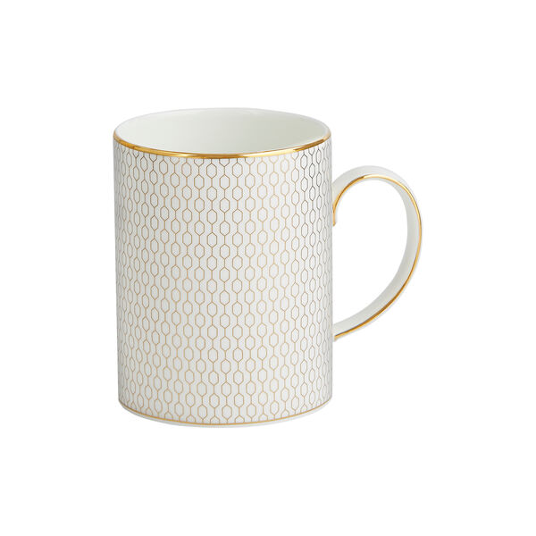Gio Gold Mugge, gull/hvit, Wedgwood