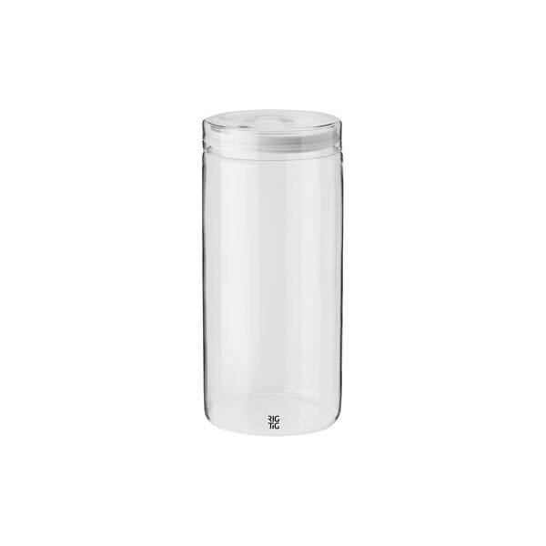 STORE-IT oppbevaringsglass 1,5 L, light grey, RIG-TIG