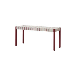Betty&nbsp;Benk&nbsp;TK4, maroon/eik, &Tradition