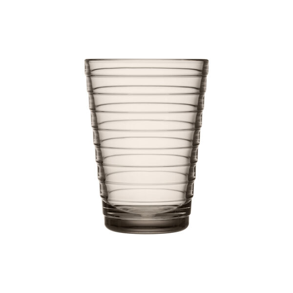Aino Aalto drikkeglass 2 stk., linen, Iittala